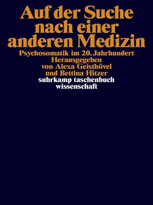 cover image of Auf der Suche nach einer anderen Medizin